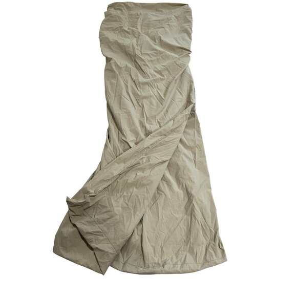Entire Studios Structured Skirt Paper in Beige - Picture 1 of 7